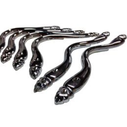 QUALITY Pool Snooker Billiard Table Medium Pocket Brackets Chrome Arrow Head