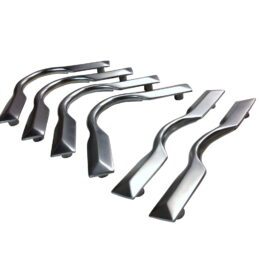 QUALITY SOLID Pool Snooker Table SATIN CHROME Pocket Brackets Heavy boss Square