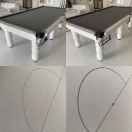 9ft Pool Snooker Billiard Table fully recovered Including Cushions