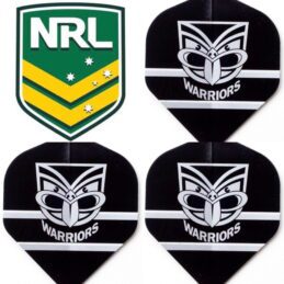 NRL New Zealand Warriors Dart Board Dart Flights