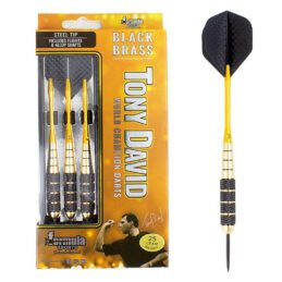 Formula Sports TONY DAVID HIGH Impact BRASS Dartboard Darts 25 Gram