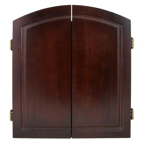 WINMAU PRO SFB Bristle Dart Board + Solid Wood Cherry Cabinet + Darts Set 10 WINMAU PRO SFB Bristle Dart Board + Solid Wood Cherry Cabinet + Darts Set - Image 10