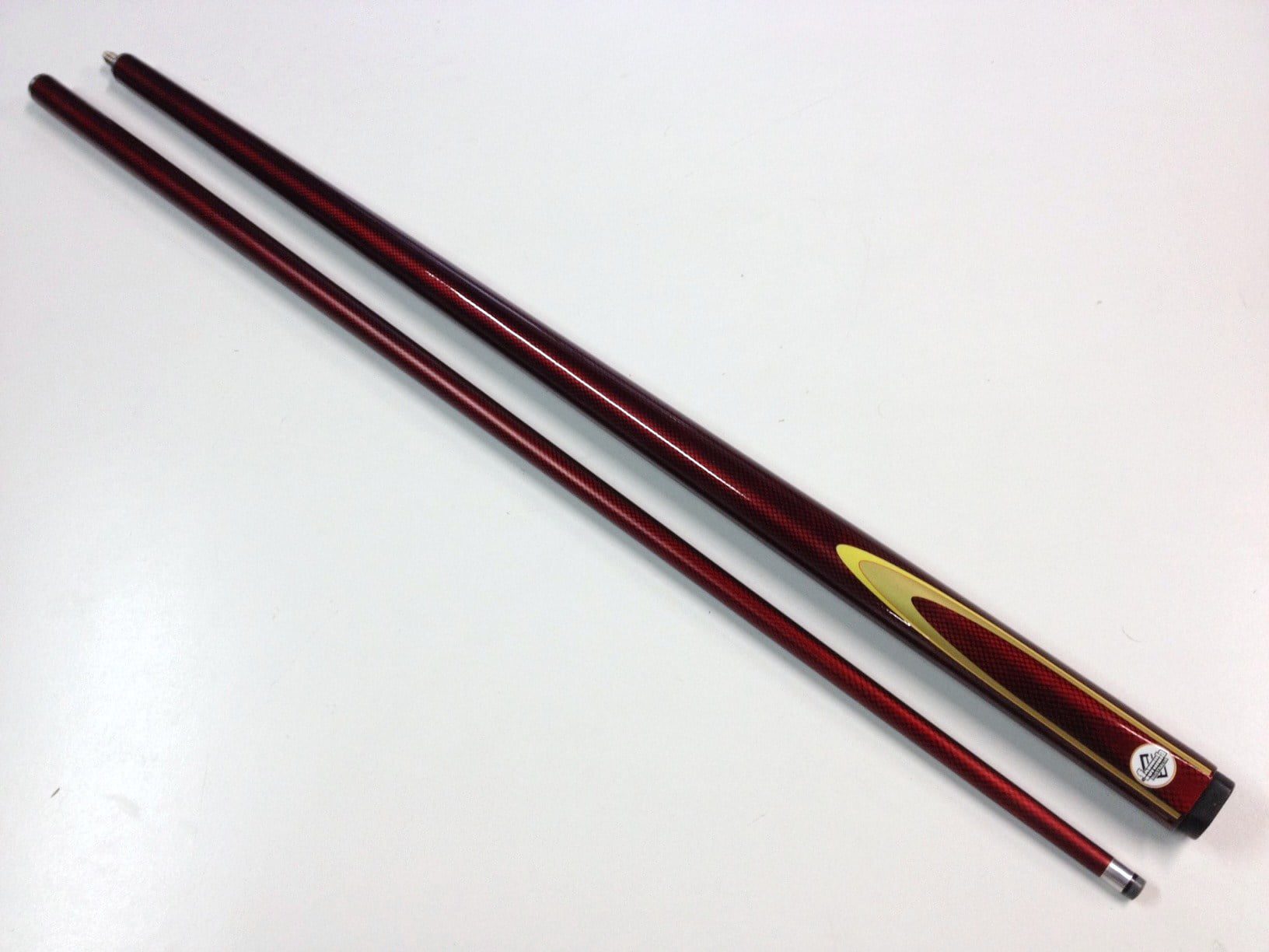 Cue Sport Graphite Composite Burgundy Pool Snooker Billiard Cue 4 Cue Sport Graphite Burgundy Pool Snooker Billiard Cue (57 inch)