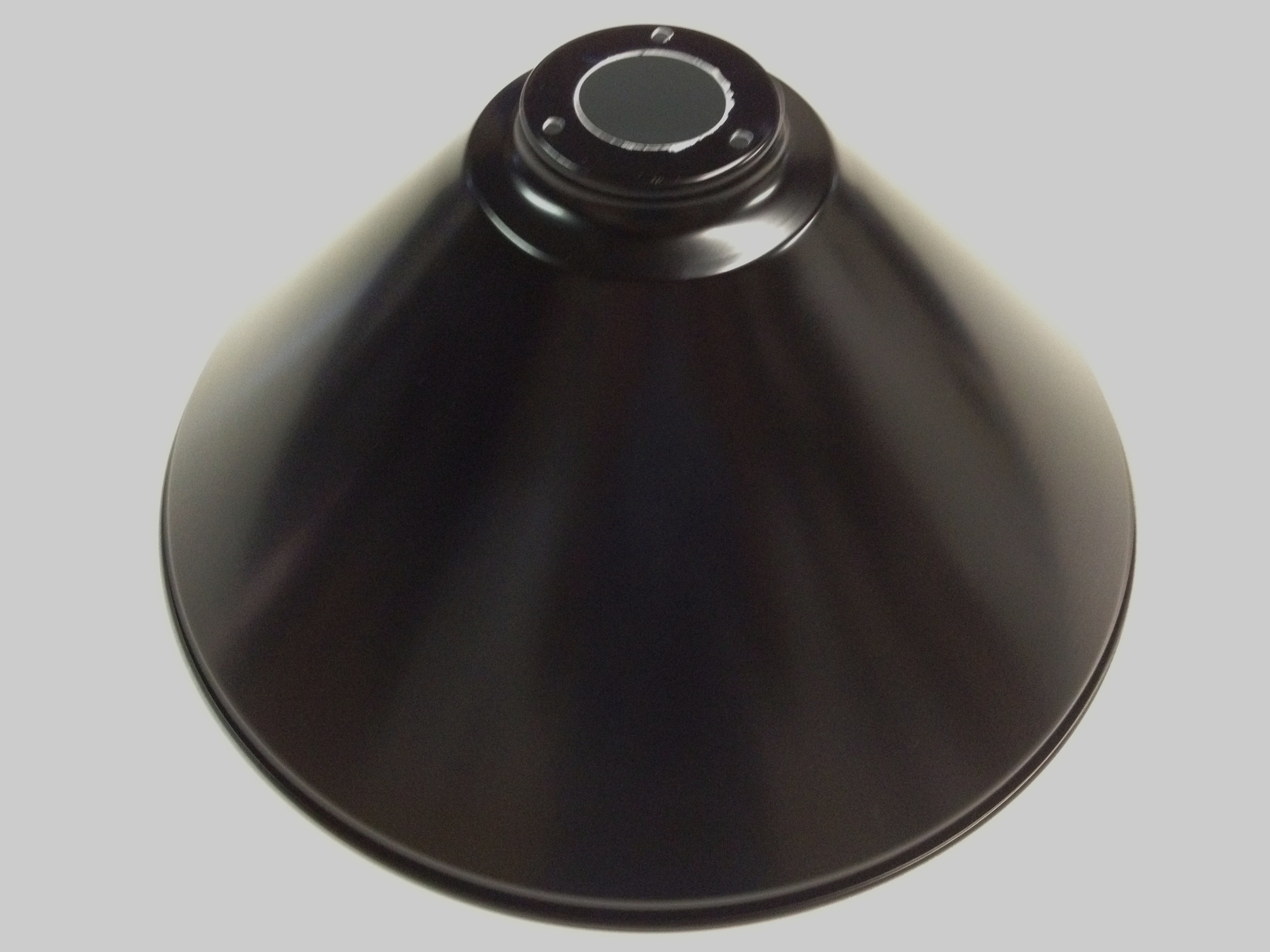 Brass Light (3 x Black Shades) 61 Inch