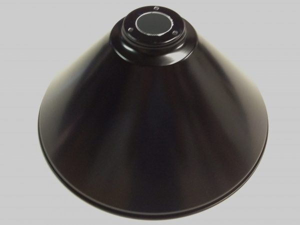 LARGE Brass Light (4 x Black Shades)