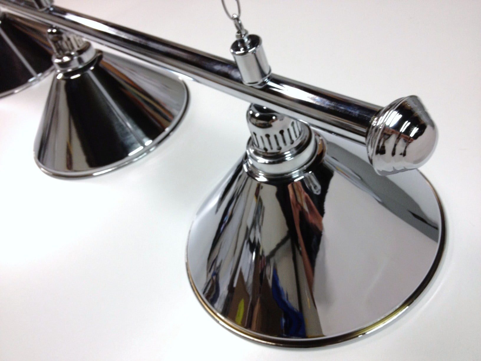 LARGE Chrome Light (4 x Chrome Shades)