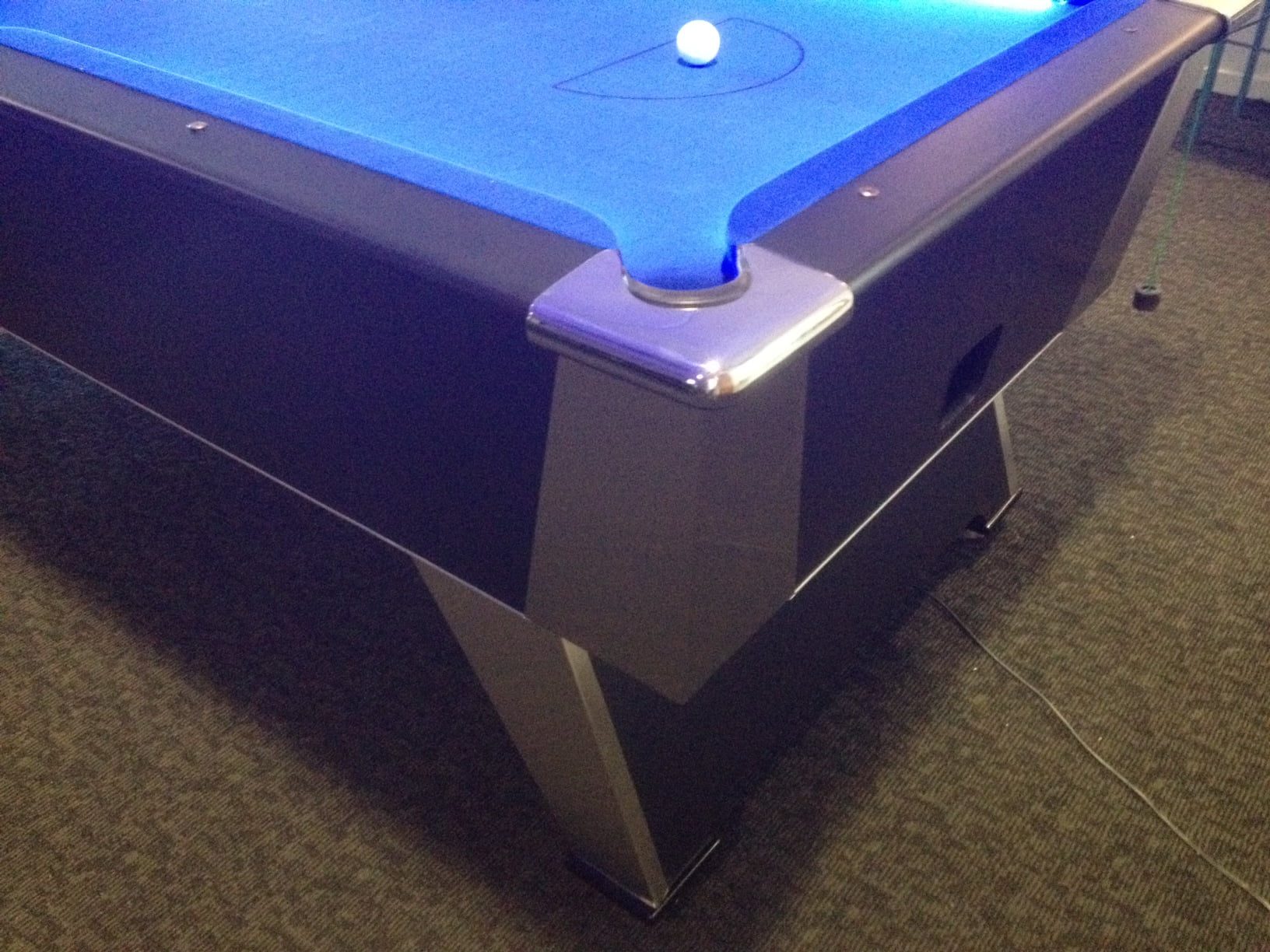 Coin Operated Commercial Neon GOAST Pool Table