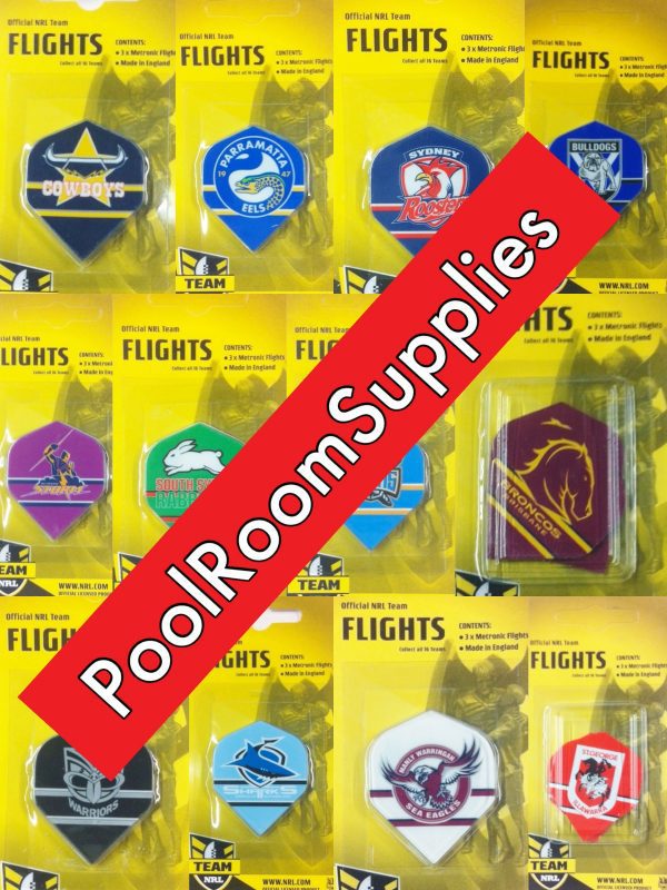 NRL Canterbury Bulldogs Dart Board Dart Flights