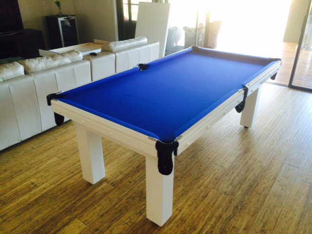 ENGLISH Hainsworth Pool Snooker Billiard Table Cloth Felt kit 12ft ROYAL BLUE 5 NPC Pool Table 7ft Slate Top White with Royal Blue cloth