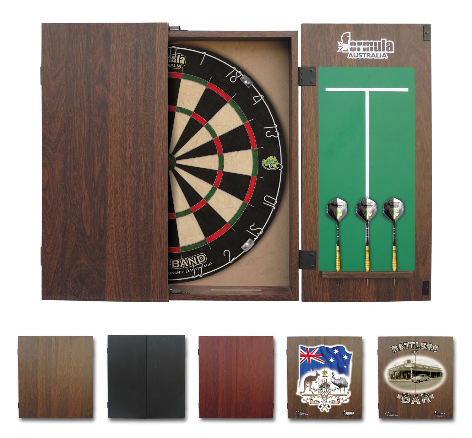 Battlers Bar Dart Cabinet
