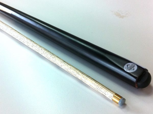WOODEN POOL SNOOKER BILLIARD CUE SET 2x Cues ASH PRO with 10mm Glue Tips