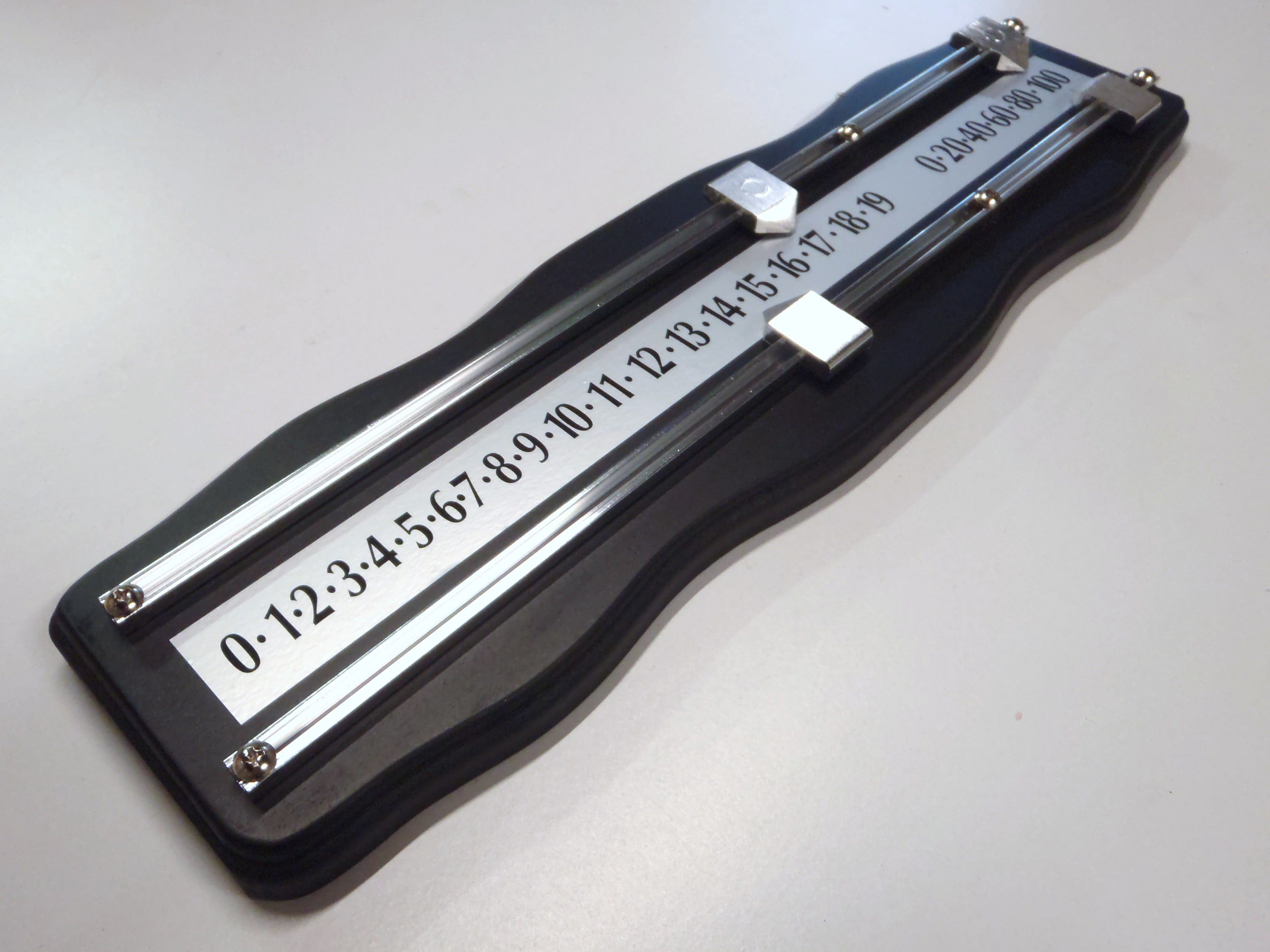 Snooker Scoreboard BLACK and CHROME