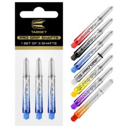 Target Darts Pro Vision Dart Shafts Stems Set of 3