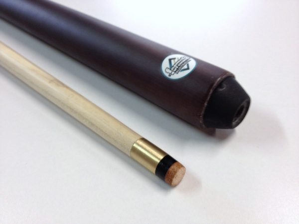 MAPLE WOODEN POOL SNOOKER BILLIARD CUE SET 4x Two Piece Cues 11mm Screw Tips