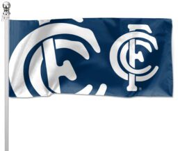 NRL Carlton Blues Pole Flag LARGE 1800x900mm Licensed (Pole not included)