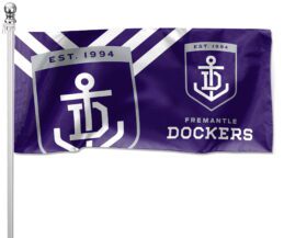 NRL Freo Fremantle Dockers Pole Flag LARGE 1800x900mm Licensed (Pole not included)
