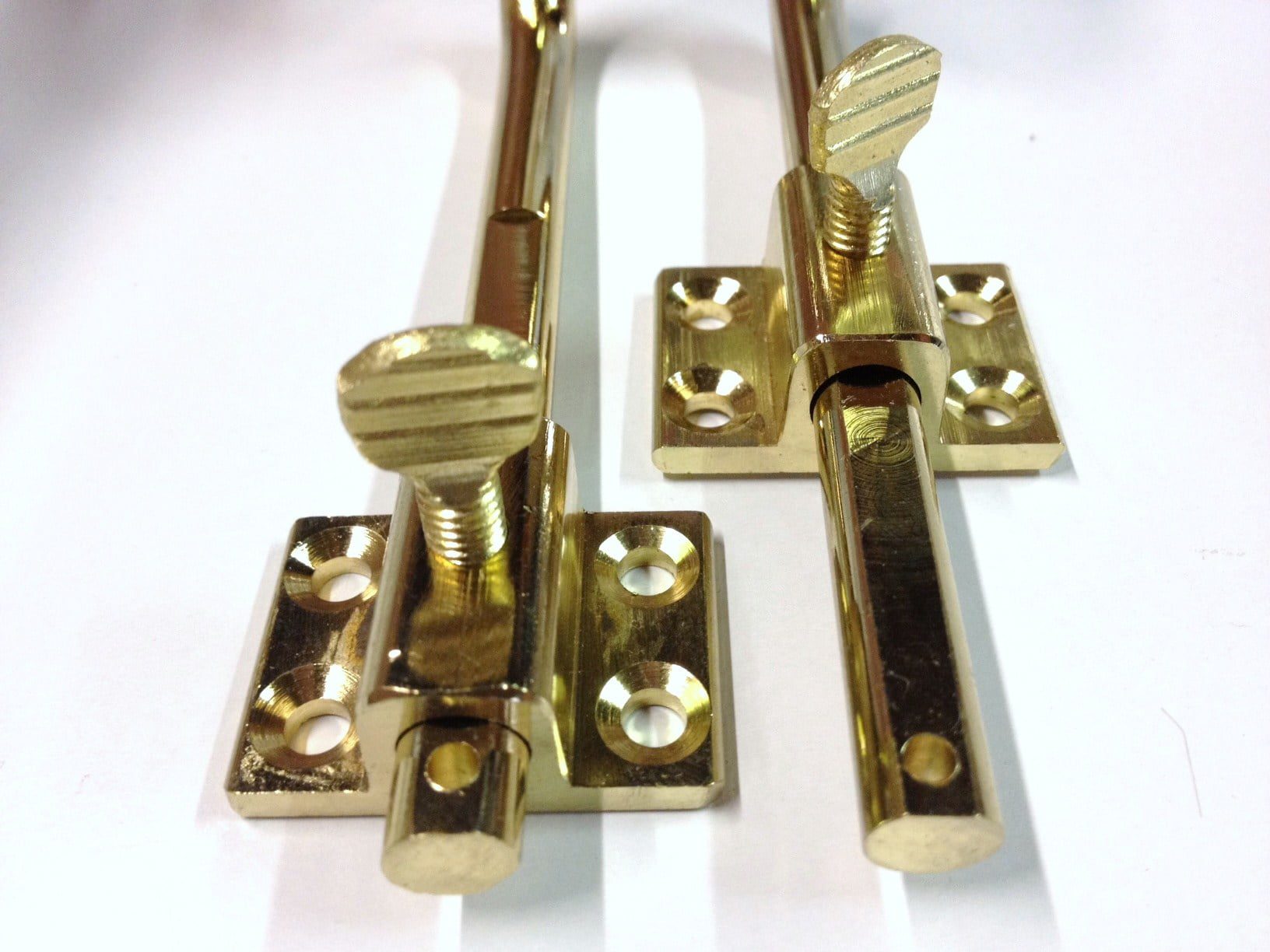 QUALITY Pool Snooker Billiard POOL CUE RACK HANGERS (set of 2) SOLID BRASS SET