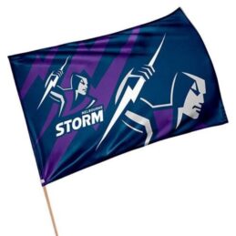Melbourne Storm NRL GAME DAY Pole Flag Banner
