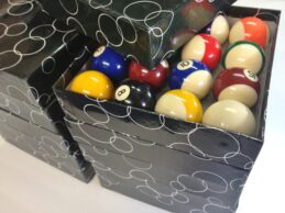 10 x Sets of Pool Balls 2 inch BULK BUY