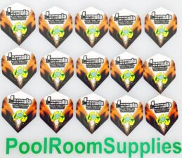 VALUE PACK 5 x Sets of 3 Dart Board Dart Flights (a total of 15 flights)
