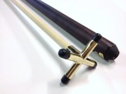 WOODEN MAPLE Pool Snooker Billiard Cue BRASS REST