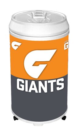 AFL GWS GIANTS Cooler Can 40 Litre Bar Fridge