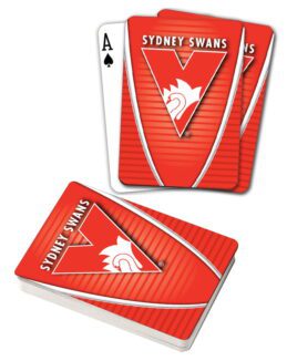 AFL Sydney Swans Aussie Rules Deck Playing Cards Poker Cards