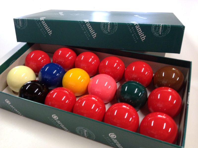 Aramith Snooker 2 inch Premier Set
