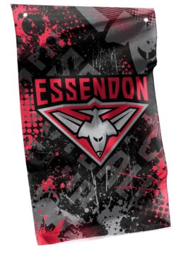 ESSENDON BOMBERS AFL Cape Wall Flag Banner