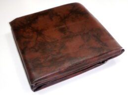 Fitted Heavy Duty Vinyl 8ft Pool Snooker Billiard Cover (Brown)