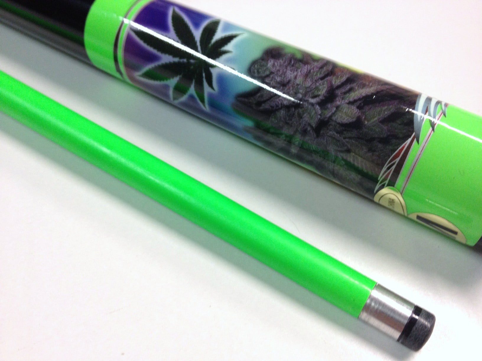 Illusion Pool Snooker Billiard Graphite Cue Herbs Marajuana Hemp 3 Illusion Graphite Herbs Marajuana Hemp Cue