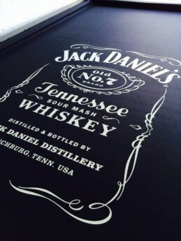 ENGLISH Hainsworth Jack Daniels Pool Snooker Billiard Table Cloth Felt kit 8ft