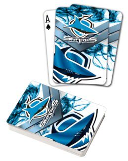 NRL Cronulla Sharks Deck Playing Cards Poker Mascot Cards