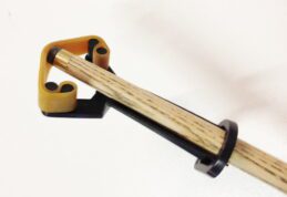 Pool Snooker Billiard Cue Tip Tipping Tool Clamp easy use