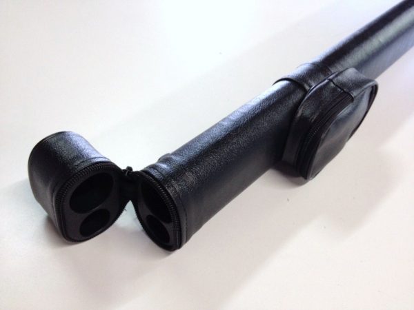 Pool Billiard Cue Case Holds one two piece Cue TUBE CASE BLACK - Image 3
