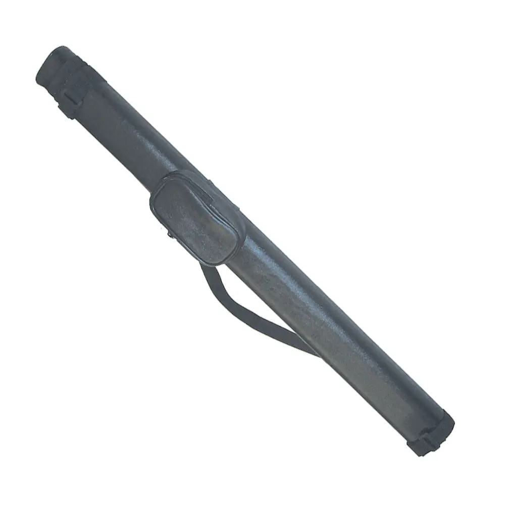 Pool Billiard Cue Case Holds one two piece Cue TUBE CASE BLACK - Image 7
