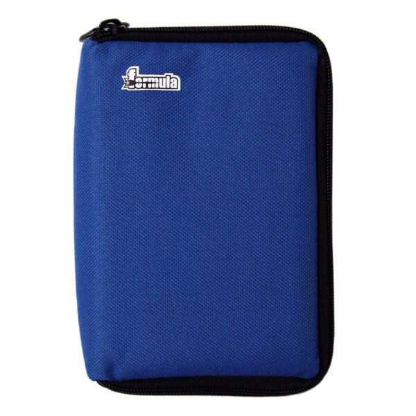 Formula Sports BLUE Dart Carry Case Compact Darts Storage Wallet
