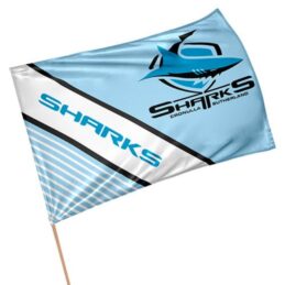 Cronulla Sharks NRL GAME DAY Pole Flag Banner