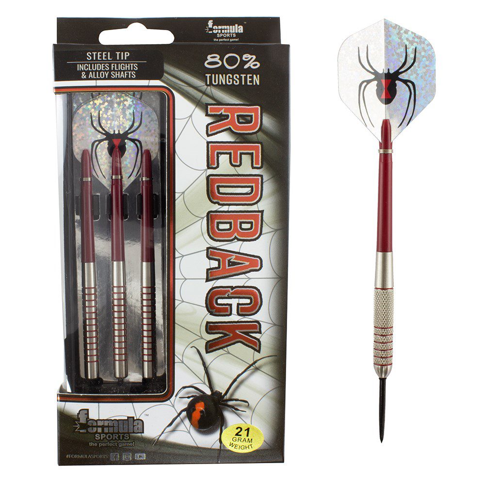 REDBACK Spider 80% Tungsten Dartboard Darts 1 REDBACK Spider 80% Tungsten Dartboard Darts