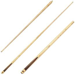 FULL ASH With Red Wood Flame Pool Snooker Billiard Cue