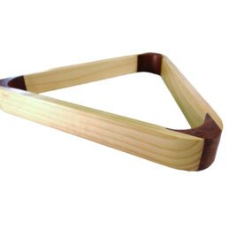 Pool Snooker Billiard Table Balls Deluxe Timber Wood Triangle 2 & 1/16 Inch 15 Ball