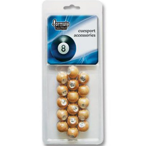 Pool Snooker Billiard Kelly Pool Replacement Spare TIMBER WOODEN Marbles