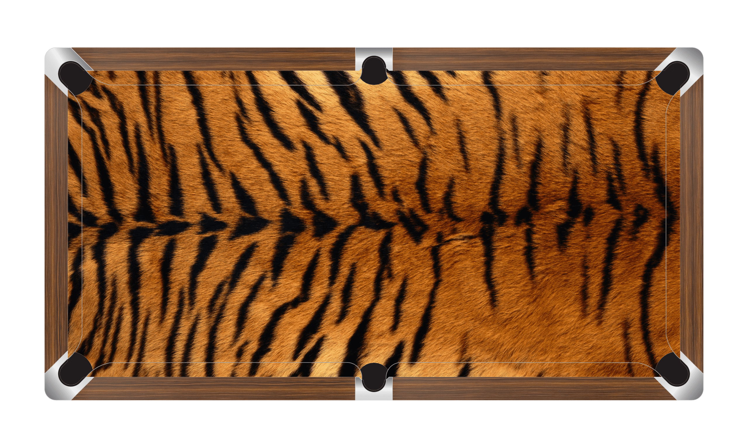 TIGER Custom Made Printed Pool Snooker Billiard Table Felt Cloth