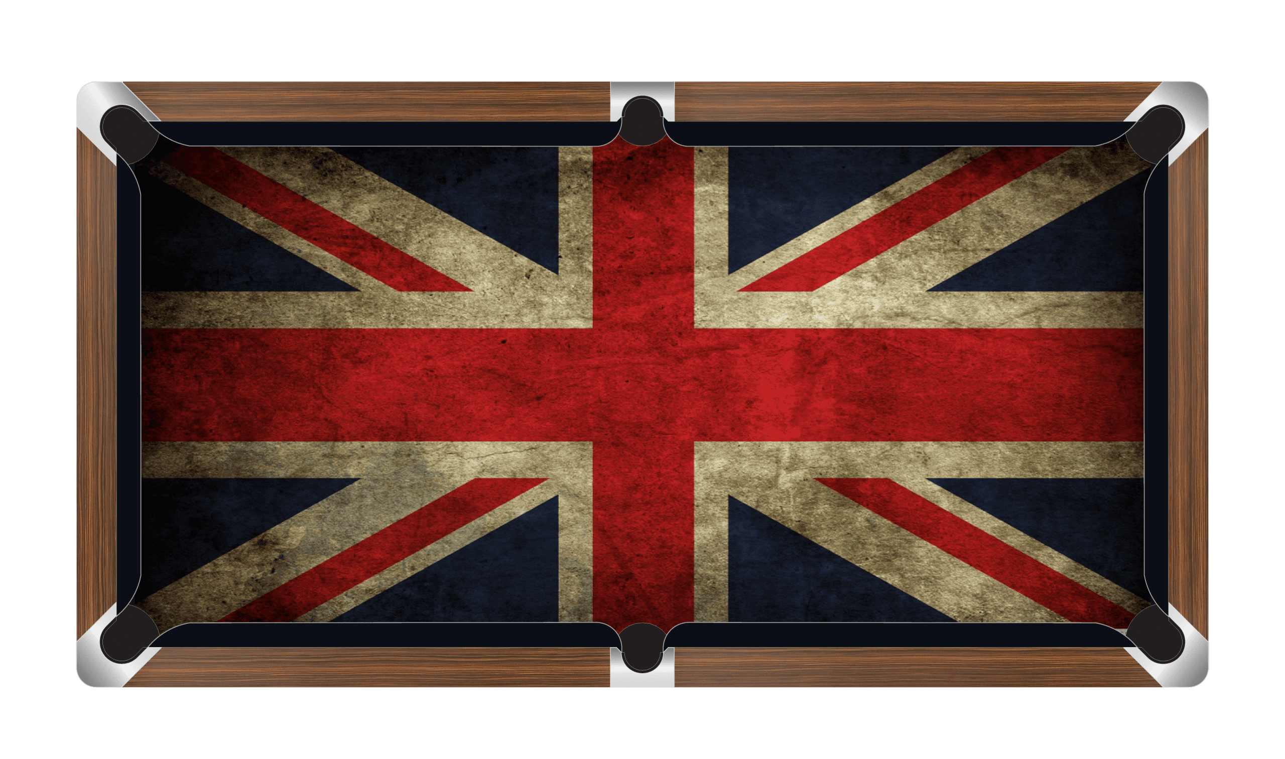 UNION JACK FLAG Custom Made Printed Pool Snooker Billiard Table Felt Cloth