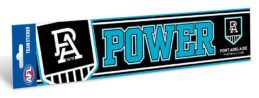 Adelaide Port Power Official AFL Team Logo Bumper Sticker 305mm x 75mm