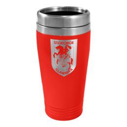 St George Illawarra Dragons NRL Stainless Steel Travel Coffee Mug Cup