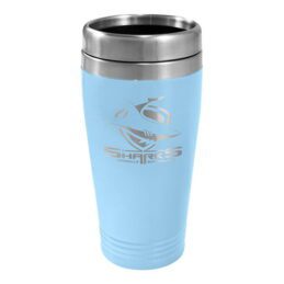 Cronulla Sharks NRL Stainless Steel Travel Coffee Mug Cup