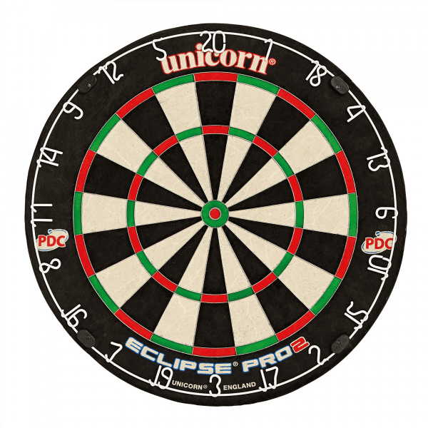 Unicorn Eclipse Pro 2 Competition Quality Dart Board Slimmer Bulls eye PDC - Image 2