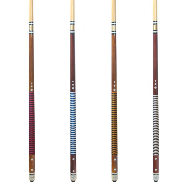 Nylon Wound Grip Timber Pool Snooker Billiard Table Cue YELLOW - Image 4