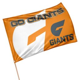 Greater Western Giants AFL Aussie Rules GAME DAY Pole Flag Banner